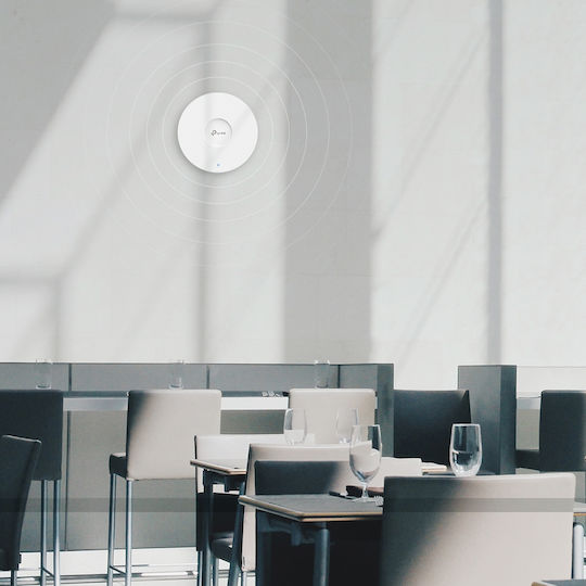 TP-LINK EAP650 v1 Zugriffspunkt Wi-Fi 6 Dualband (2,4 & 5 GHz) in Einzelner Bausatz