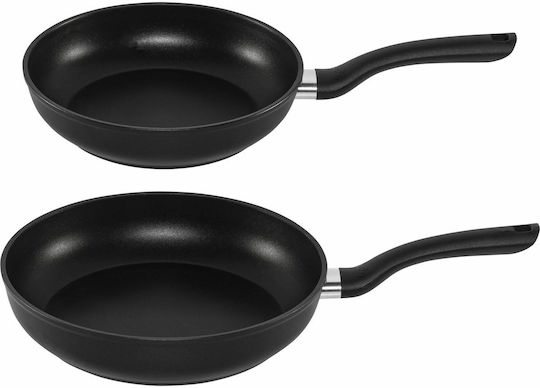 Fissler Cenit Комплект тигани от Алуминий Черно 045-301-02-100/0 2бр