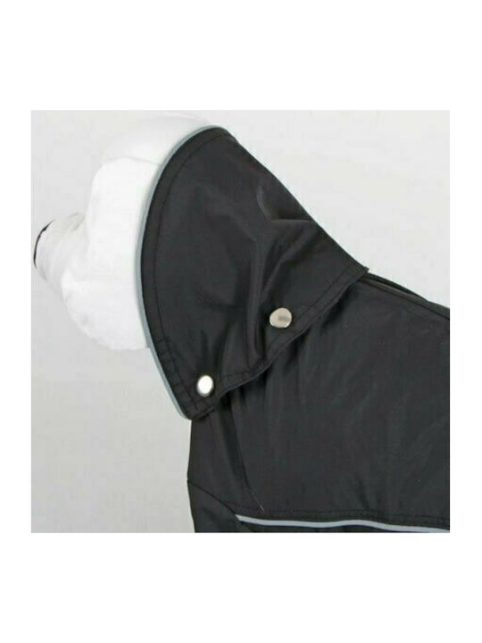 Kerbl Manchester Black Waterproof Dog Coat with 50cm Back Length