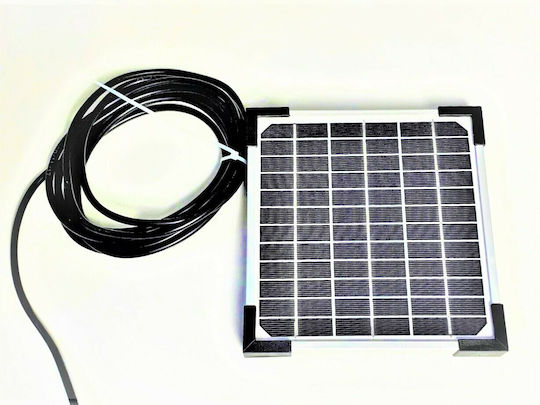 Ηλιακό Panel Φορτιστής 5W (Μπαταριών Αυτοκινήτου) (HM44009)