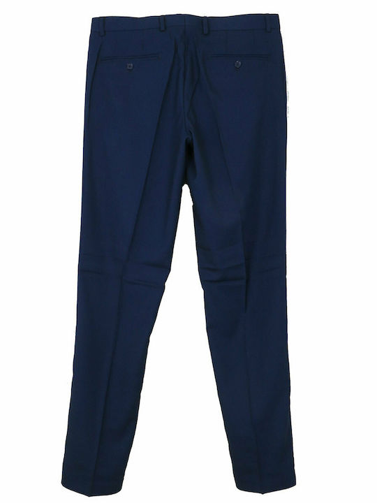 NEW YORK TAILORS 003.ANDELO 5 Men's Blue Dress Trousers