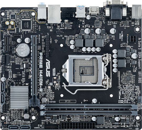 Asus Prime H410M-R Motherboard Micro ATX με Intel 1200 Socket
