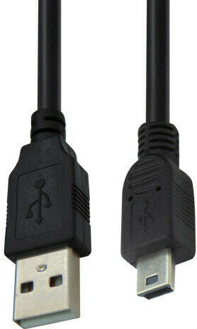 0.2m USB 2.0 Cable A-Male to mini B-Male (04.001.0262)