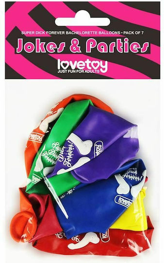 Lovetoy Party Balloons Funny Sexy Gift 7pcs LV765021