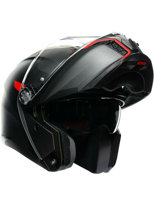 AGV Tourmodular Flip-Up Helmet with Pinlock and Sun Visor ECE 22.06 1620gr