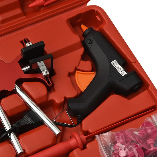 vidaXL Kit Επιδιόρθωσης για Βαθουλώματα Αυτοκινήτου Κόκκινο 42τμχ