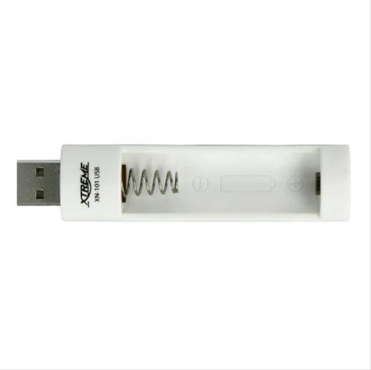 Blow Xtreme XN-101 USB Ladegerät Batterien Ni-MH Größe AA/AAA in Weiß Farbe