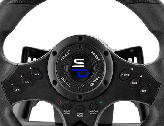 Subsonic Superdrive Pro Sport SV750 Steering Wheel with Pedals for PC / PS4 / XBOX One / Xbox Series X/S with 270 Degrees of Rotation