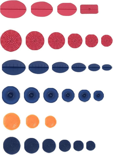 vidaXL Kit Reparator pentru Adâncituri Autoturism Nevopsit Multicolor 76buc