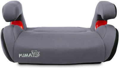 Caretero Καθισματάκι Αυτοκινήτου Booster Puma 15-36 kg με Isofix Graphite