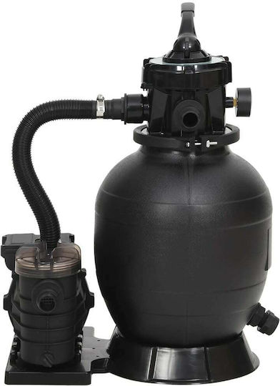 vidaXL Sand Pool Filter with 7m³/h Water Flow and Diameter 64.6cm 13kg