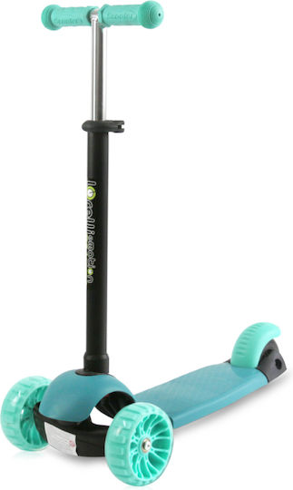 Lorelli Kids Scooter Draxter Plus 3-Wheel with Seat for 3+ Years Turquoise