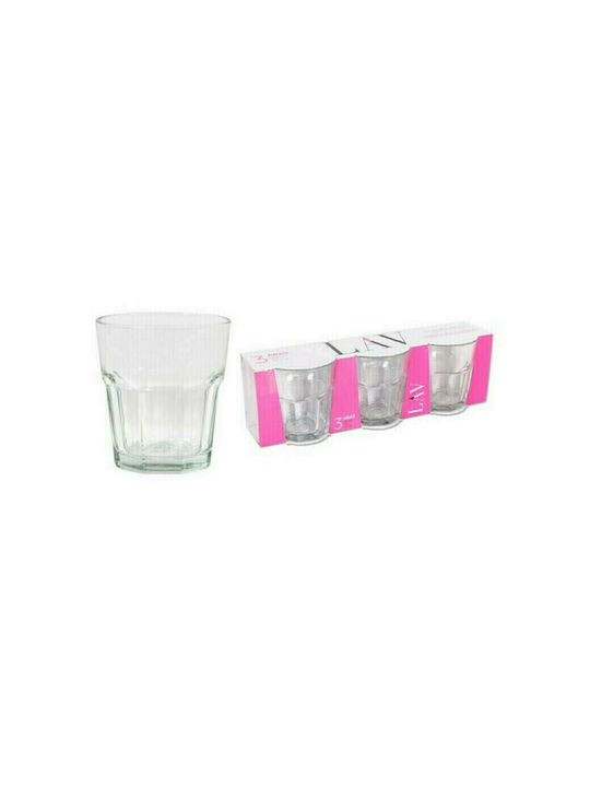 Gurallar Aras Water Glasses Set of 3 Crystal