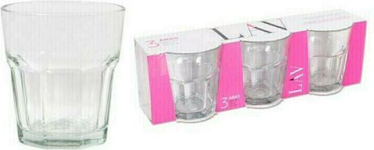 Gurallar Aras Water Glasses Set of 3 Crystal