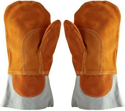 Matfer Silicone Oven Mitts Set Brown 2pcs