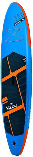 Viking Explorer Inflatable SUP Board with Length 3.35m Blue