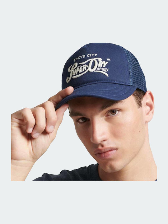 Trucker Cap Navy Blue