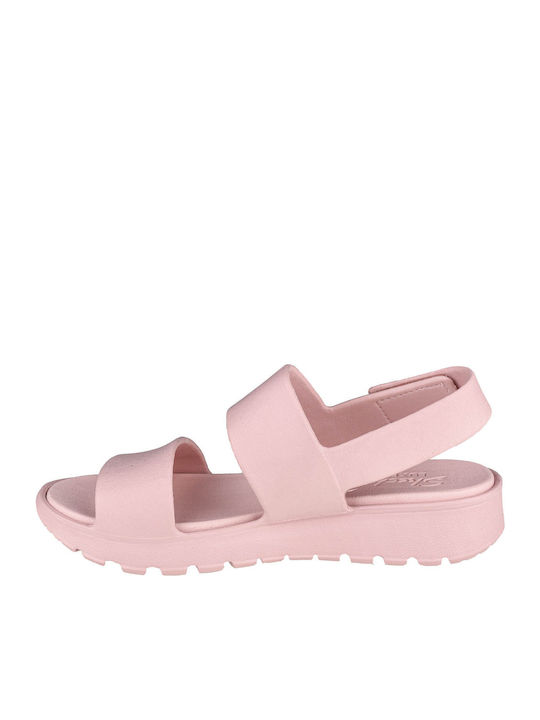 Skechers Footsteps Breezy Feels Women's Flat Sandals Sporty Blush Pink