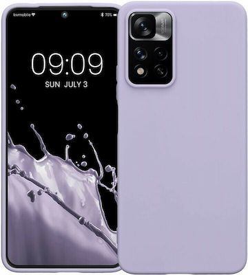KWmobile TPU Silicone Back Cover Lavender (Redmi Note 11 Pro+ 5G)
