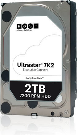 Western Digital Ultrastar DC HA210 2TB HDD Σκληρός Δίσκος 3.5" SATA III 7200rpm με 128MB Cache για Καταγραφικό / NAS / Server HUS722T2TALA604 1W10002