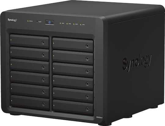 Synology DiskStation DS3622xs+ NAS Tower με 12 θέσεις για HDD/SSD και 2 θύρες Ethernet
