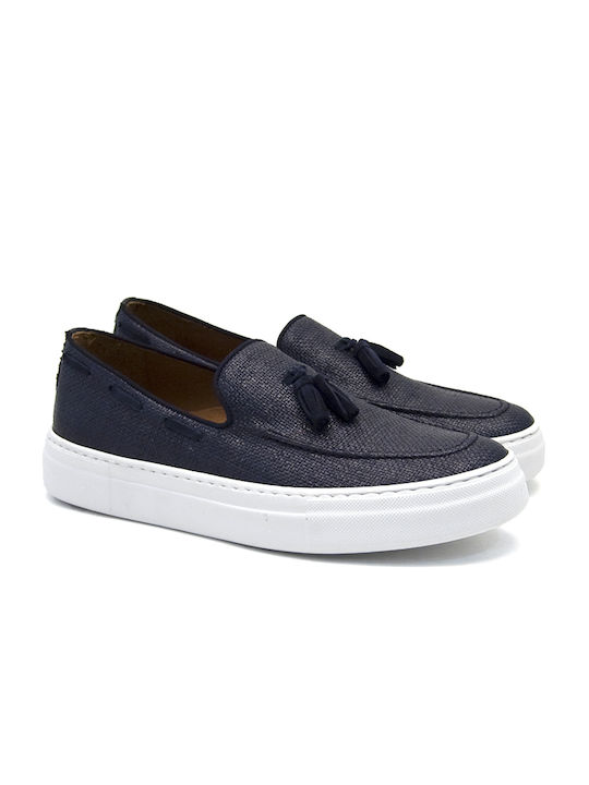 Robinson Men's Moccasins Blue