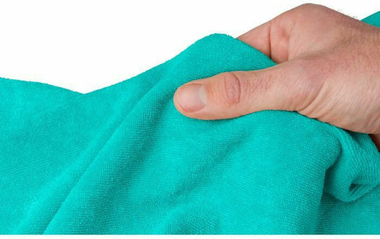Sea to Summit Tek Microfiber Towel for Body in Case Baltic Blue 150x75cm