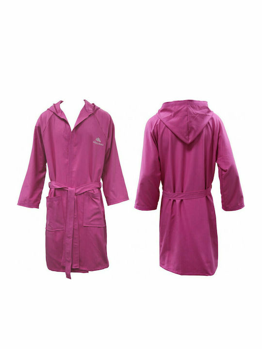 AlpinPro Nemo Swimming Bathrobe Pink Microfiber BRSM-PK