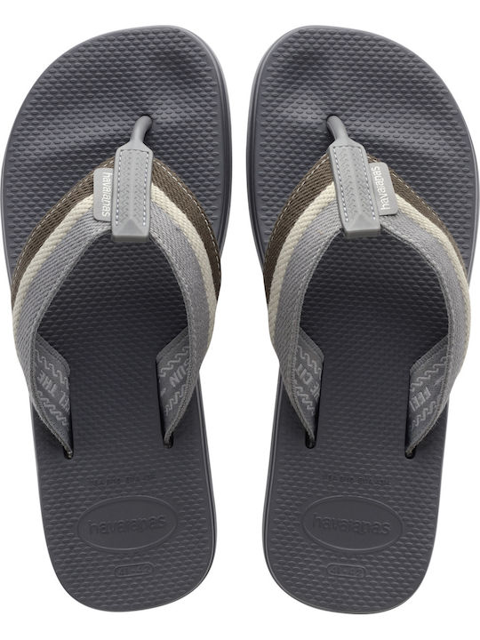 New Urban Way Herren-Flip-Flops Gray