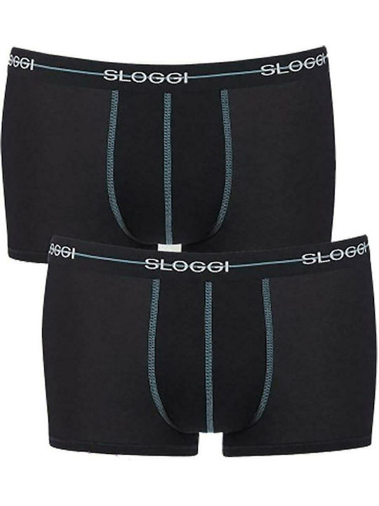 Sloggi Men's Boxers Black 2Pack