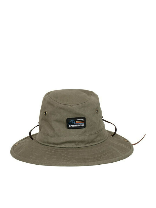 Emerson Υφασμάτινo Ανδρικό Καπέλο Στυλ Safari Olive