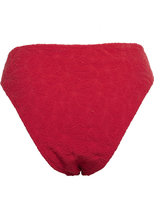 Pretty Me Bikini Slip High Waist Red