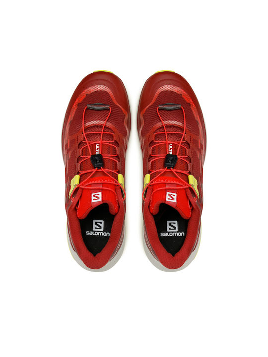 Ultra Glide Herren Sportschuhe Trail Running Rot