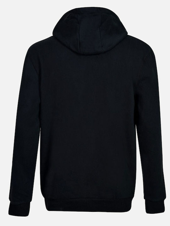 Rainbow Amora Sweatshirt with Hood Black