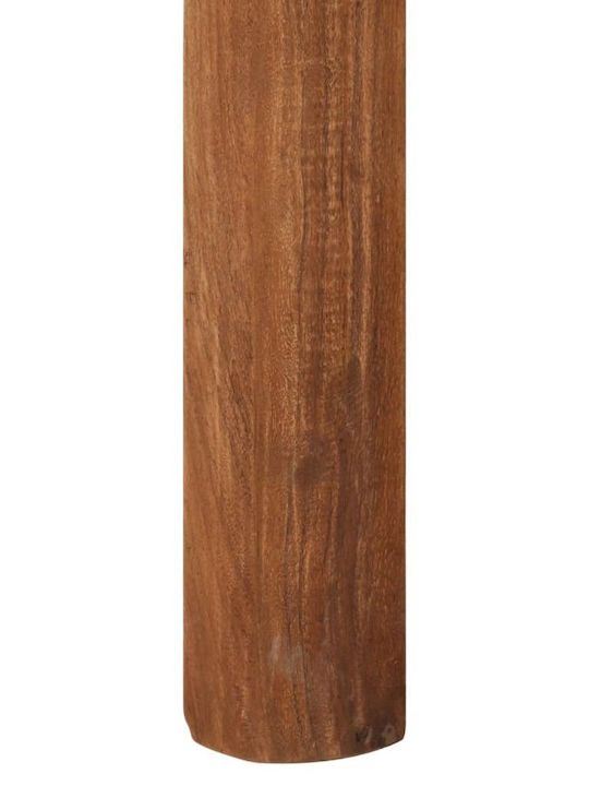 Table Bar from Solid Wood Natural 110x55x106cm