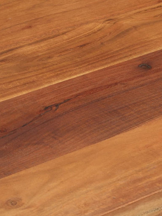 Table Bar from Solid Wood Natural 110x55x106cm