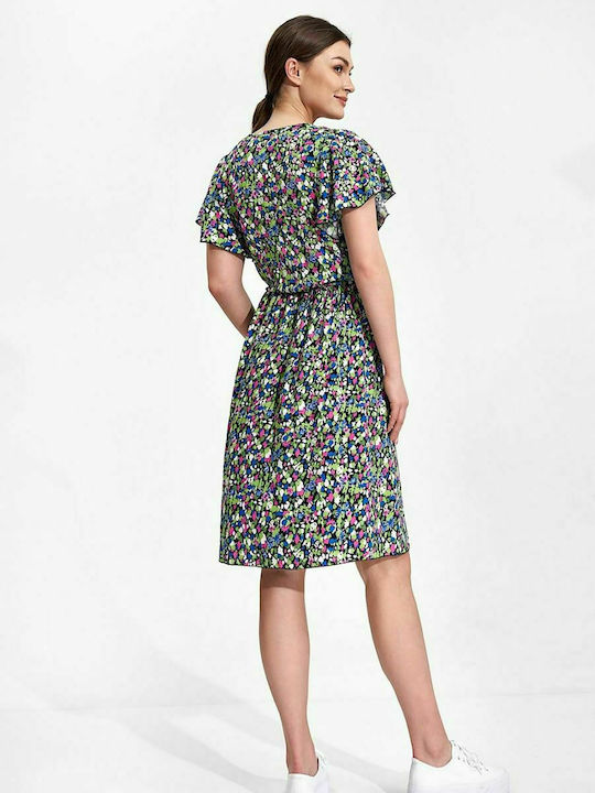 Figl Sommer Mini Kleid Blumen