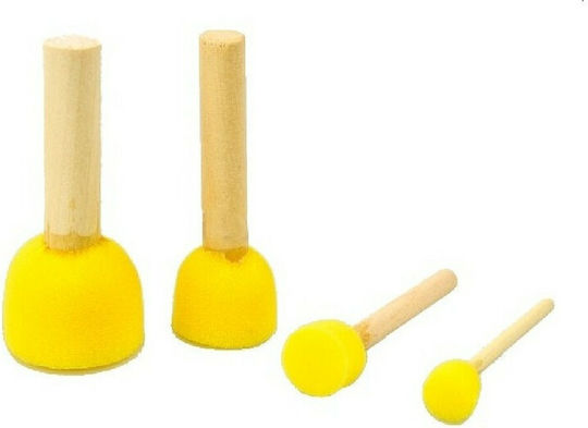 Groovy Set Pensule de Pictură 4buc 076082