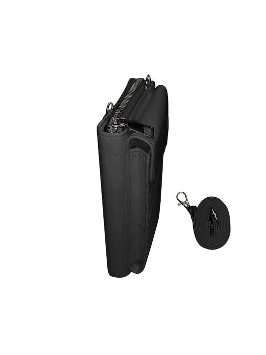 227806 DAMENHANDTASCHE MIT HANDYTASCHE V-STORE_BLACK