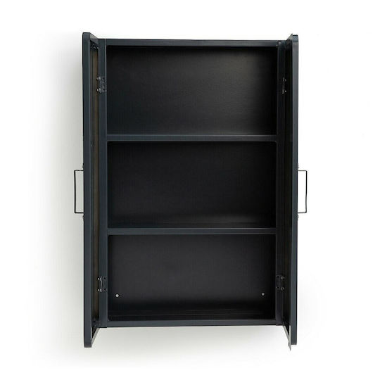 La Redoute Interieurs Hiba Cabinet de baie L45xA14xÎ65cm Gri