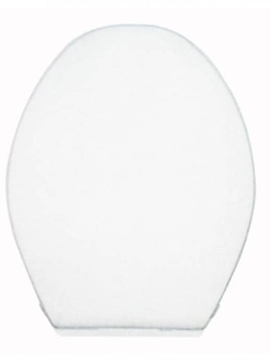 Lamaplast WC 5 Καπάκι Λεκάνης Πλαστικό 41x33.5cm Λευκό