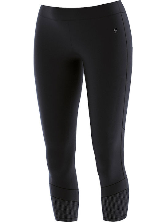 Women's Capri Running Legging Black