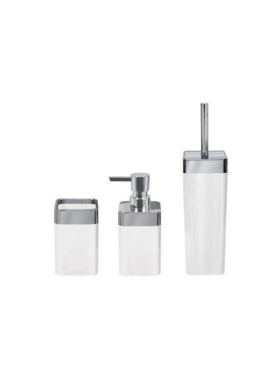 Kleine Wolke Match Dispenser Plastic Alb