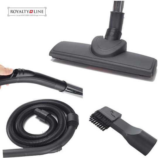 Royalty Line RL-BSCM1400.60 Vacuum Cleaner 850W Bagless 2.5lt Red