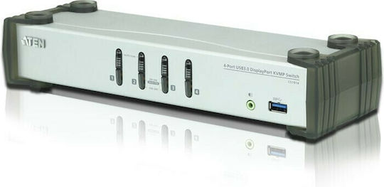 Aten 4-Port USB 3.0 DisplayPort KVMP Switch (CS1914)