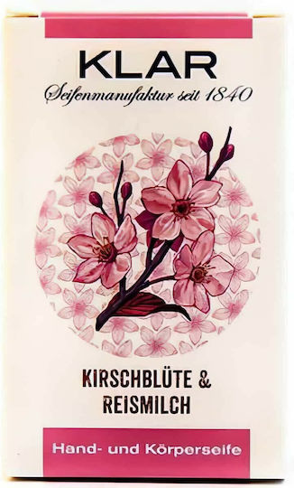 Klar Seifen Cherry Blossom & Rice Milk Сапун за тялото 100гр