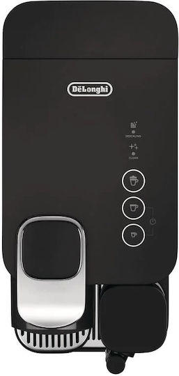 De'Longhi Lattissima One Pod Coffee Machine Nespresso Pressure 19bar with Milk Frother Black