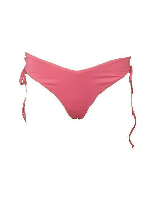 Bluepoint Bikini Slip with Ties Fuchsia