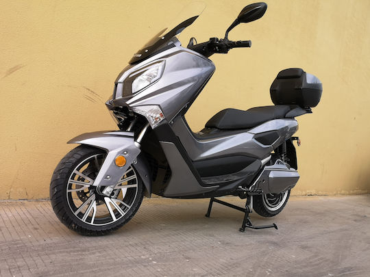 Tiger Elektroroller Leistung 7000W mit Höchstgeschwindigkeit 108km/h Reichweite 250km Gray Farbe