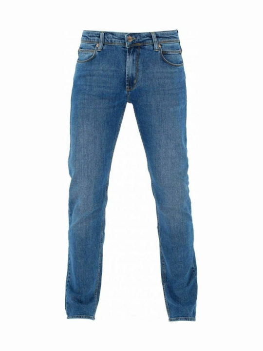 Nova 2 Retro Herren Jeanshose Elastisch Mid Blue